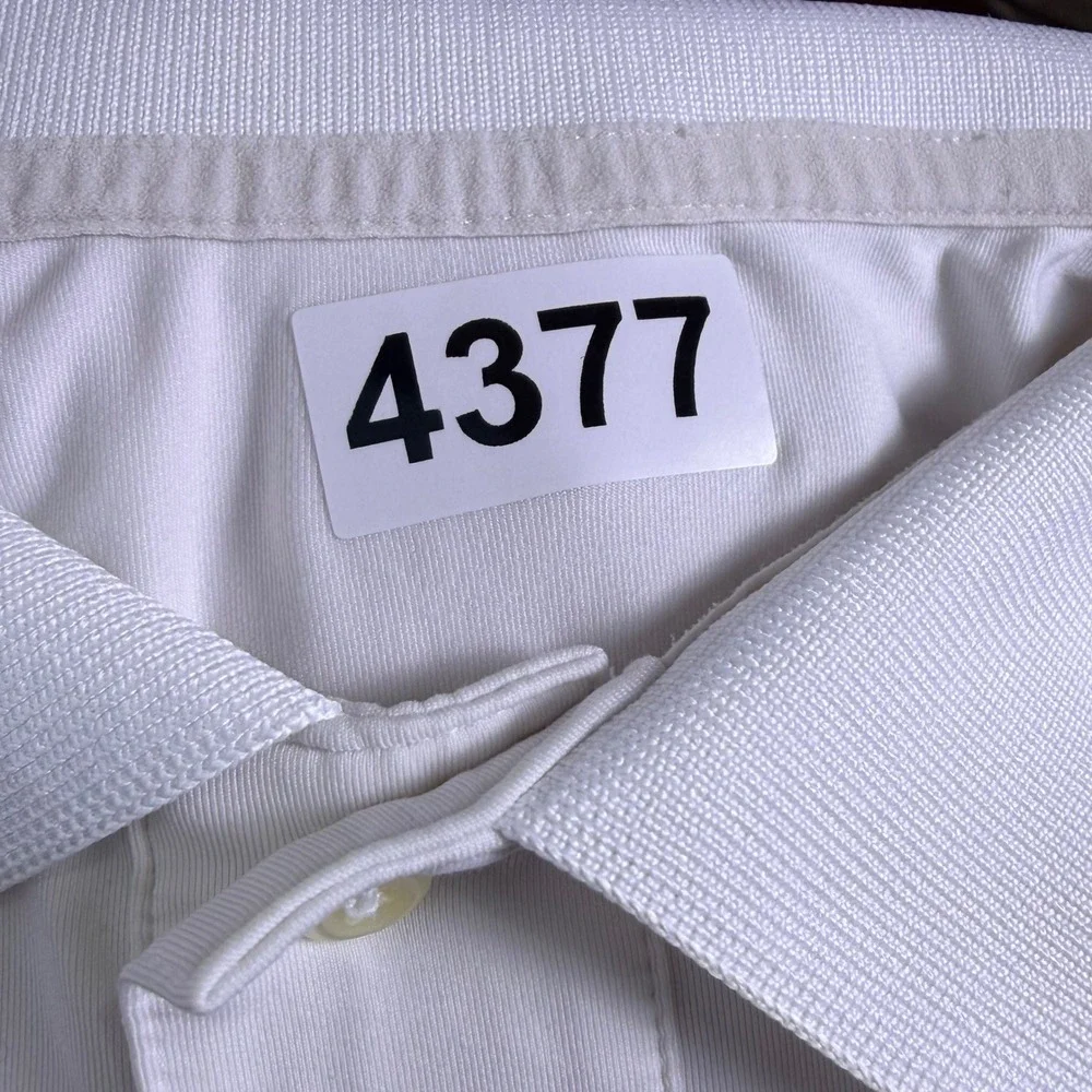 Polo Ralph Lauren Performance Polo Shirt Men S White Stretch Golf Classic Pony